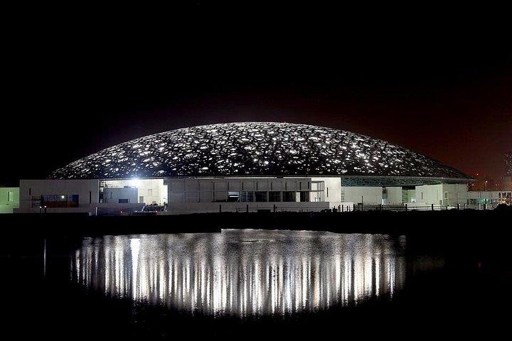 Visite de la ville d'une journée complète à Abou Dhabi - Musée du Louvre Abou Dhabi et la Grande Mosquée et bien plus encore