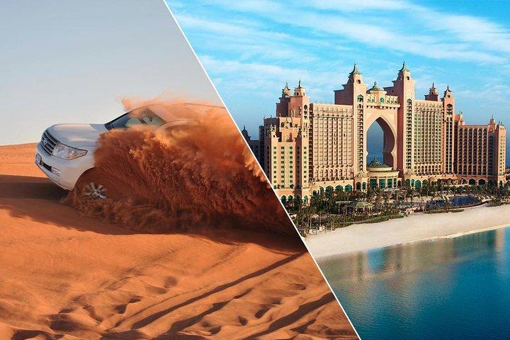 Visite d'une matinée à Dubaï et safari dans le désert l'après-midi avec dîner barbecue