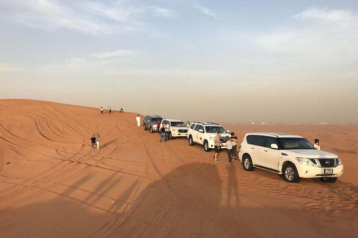TRIO de Dubaï : visite de la ville - safari dans le désert avec barbecue - dîner-croisière en boutre