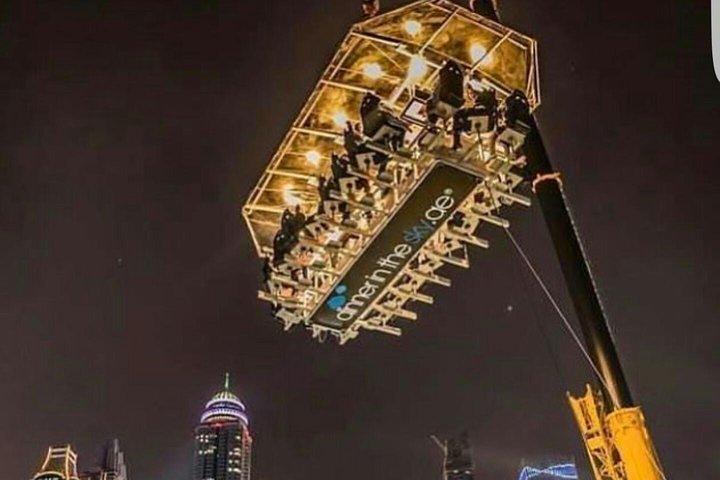Dinner in the Sky Dubaï (dîner suspendu dans le ciel)