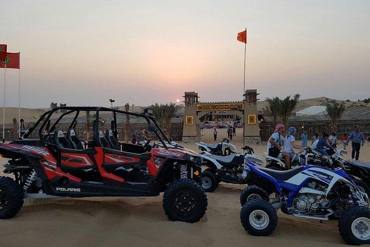6 - Safari d'une heure dans le désert de Dubaï avec dîner barbecue et quad