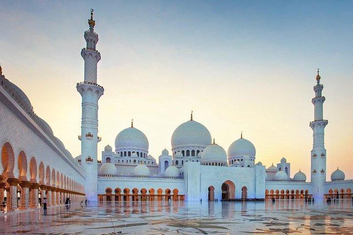 Depuis Dubaï : excursion d'une journée à Abu Dhabi avec le Louvre et la mosquée
