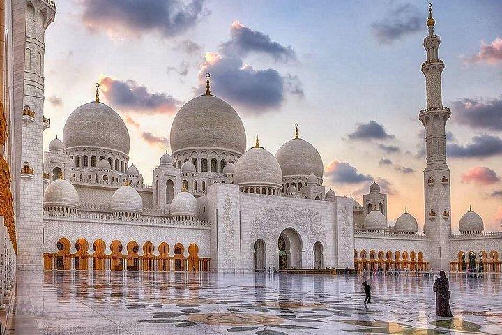 Visite d'une journée complète d'Abu Dhabi au départ de Dubaï, déjeuner compris