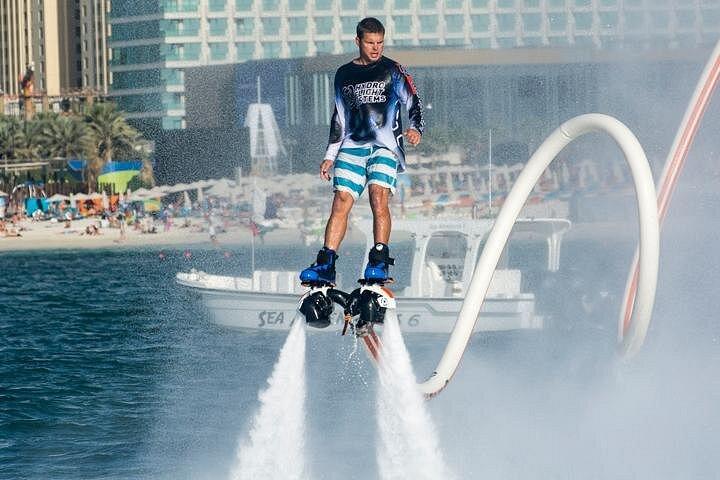 Expérience du Jet Blade Flyboard