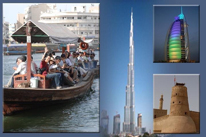 Visite privée: visite d'une demi-journée de la ville de Dubaï et visite moderne