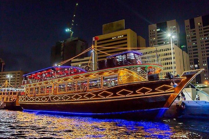 Dîner croisière sur la crique de Dubaï