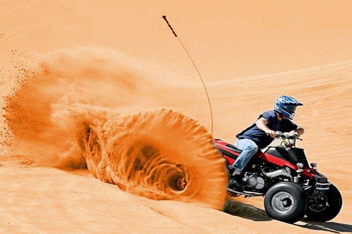 4Hrs Morning 4x4Jeep Dubai Red Dunes Safari, demi-heure de quad