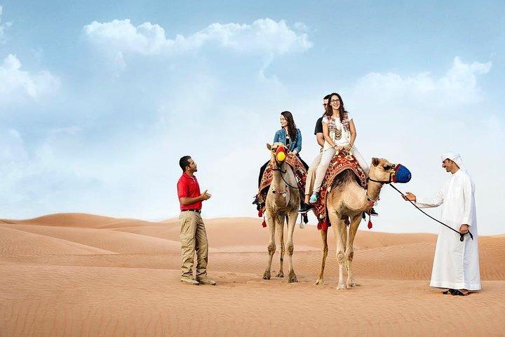 Morning Desert Safari avec un bateau à dos de chameau