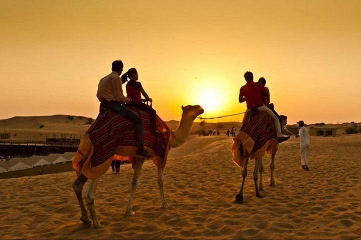 Dubai après-midi Desert Safari Private (mariages et lune de miel)