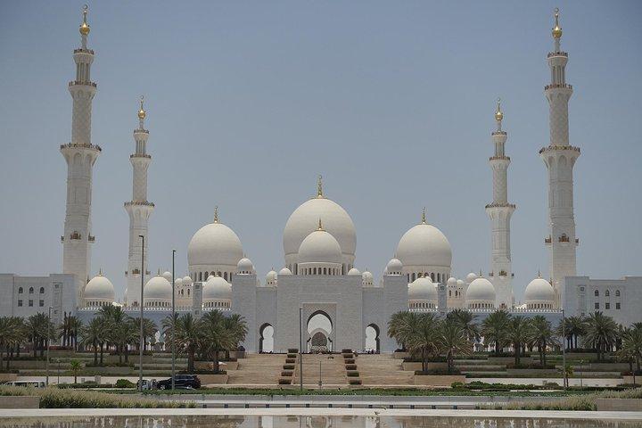 Visite de la ville d'Abu Dhabi et de la mosquée Sheikh Zayed