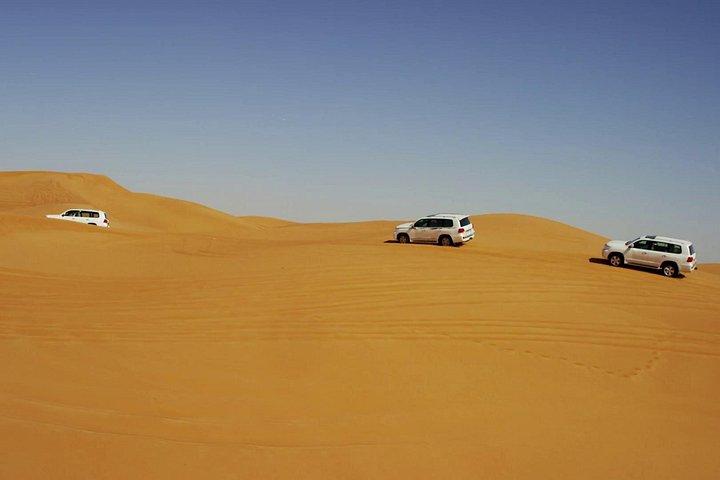 Matin Safari Dubai Red Dunes avec balade à dos de chameau et embarquement dans le sable
