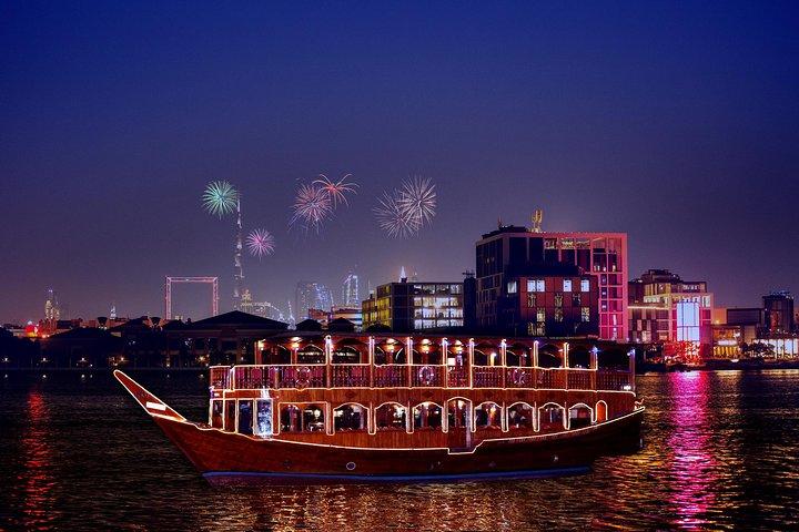 Dîner-croisière du Nouvel An à Dhow Creek