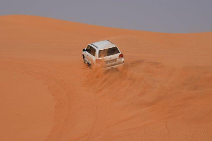 Safari matinal privé avec embarquement dans le sable