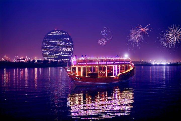 Croisière dîner en dhow à Yas Island, Nouvel An à Abu Dhabi