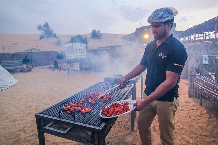 Dîner barbecue