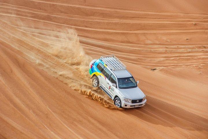 Expérience privée en 4x4 dans le désert avec des rafraîchissements