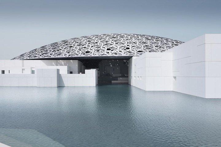 Visite de la ville d'Abu Dhabi avec billet d'entrée au musée du Louvre