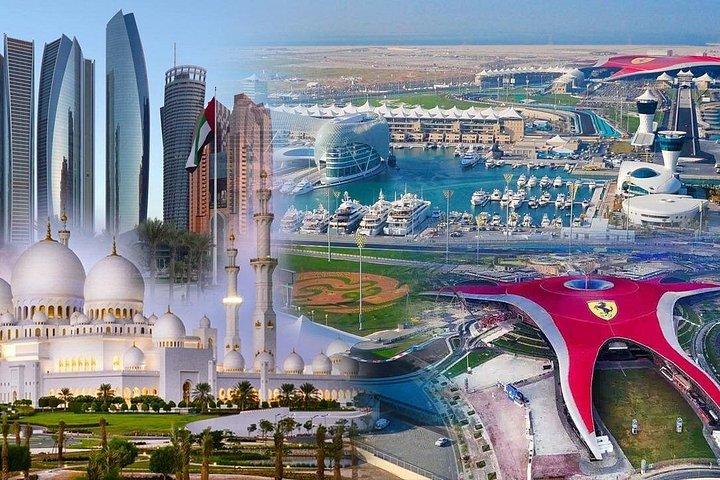Visite privée d'Abou Dhabi : explorez la Grande Mosquée et les sites emblématiques