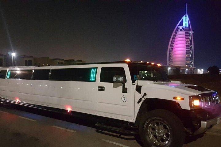 Tour en limousine de luxe | Dubaï | Célébration | Vie nocturne