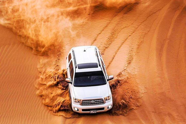 Safari privé VIP dans le désert des dunes rouges en 4x4 avec balade à dos de chameau et dîner