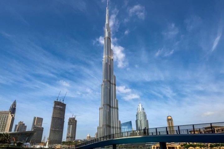 Visite de la ville de Dubaï + Burj Khalifa + Cadre de Dubaï + Safari dans le désert (excursion d'une journée)