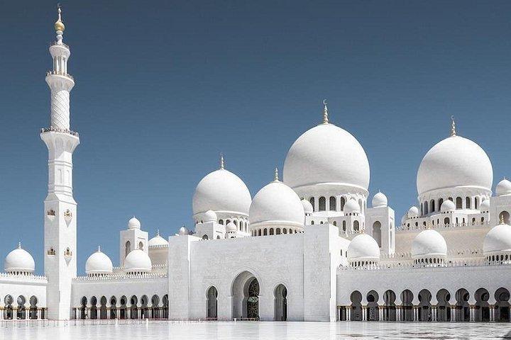 Visite d'une journée complète de la ville d'Abu Dhabi au départ de Dubaï, excursion d'une journée avec guide