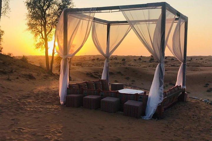 Expérience de dîner romantique dans l'oasis bédouine - Ras al Khaimah