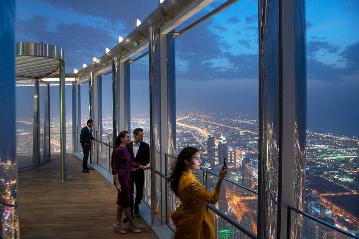 Profitez de la visite nocturne de la ville de Dubaï et des billets pour le 124e étage du Burj Khalifa