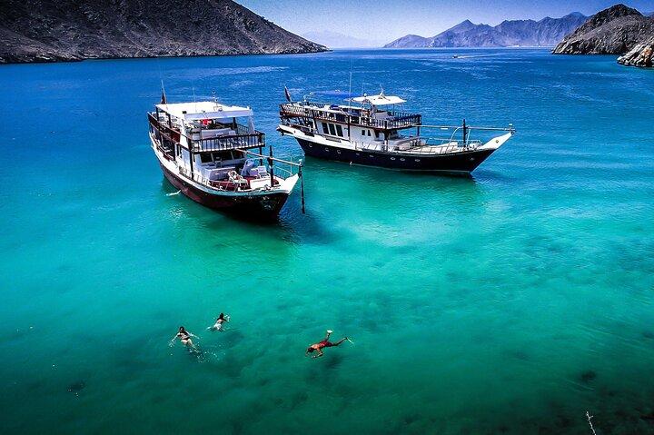 Excursion d'une journée en croisière Khasab Dhow au départ de Dubaï