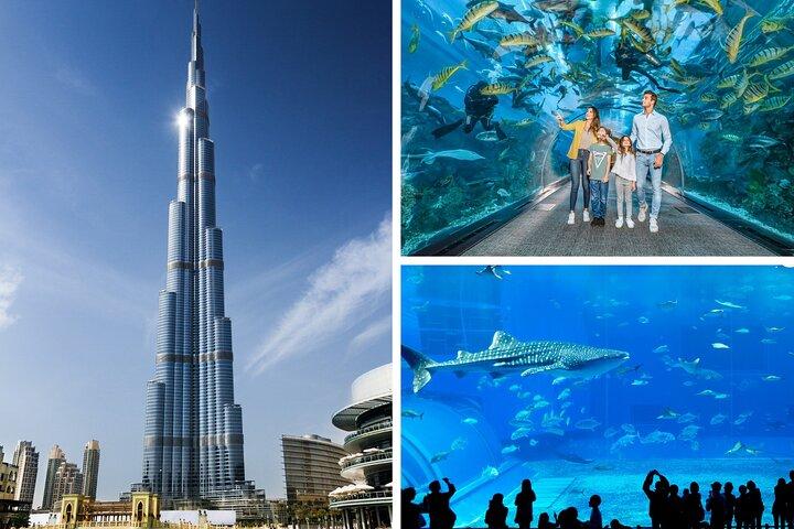 Burj Khalifa (Argent), Dubaï Aquarium, UWZ & Penguin Cove Billet