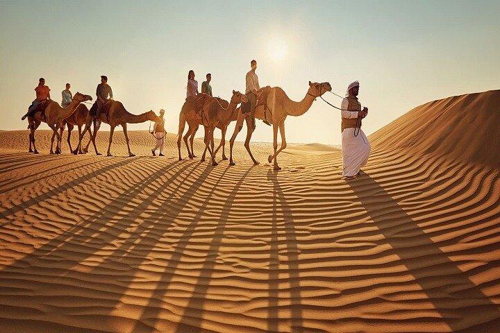Visite privée d'une journée complète à Hatta avec safari dans le désert en soirée
