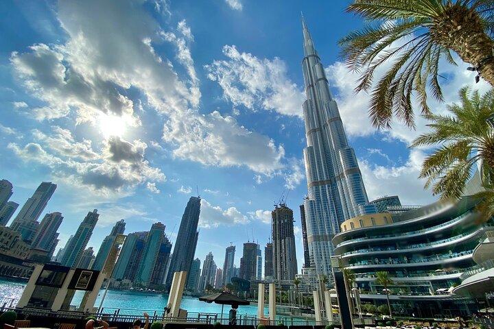 Visite privée de la ville moderne de Dubaï avec arrêt photo Burj Khalifa