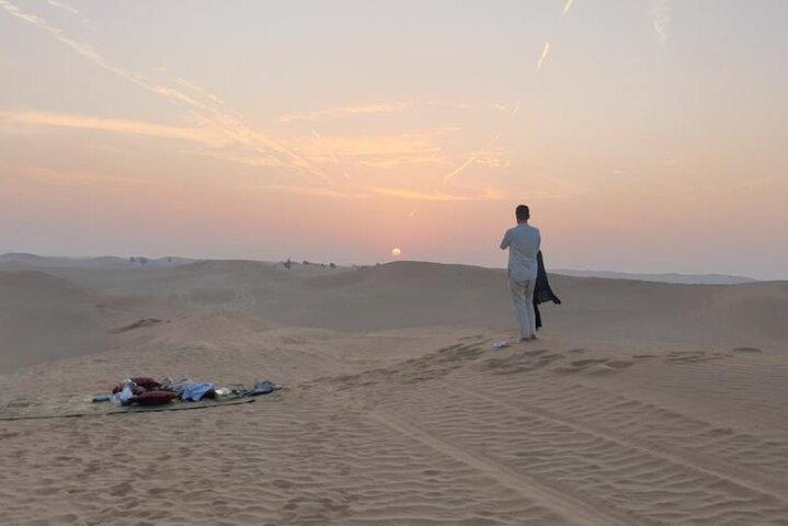 Safari au lever du soleil dans le désert - Abu Dhabi