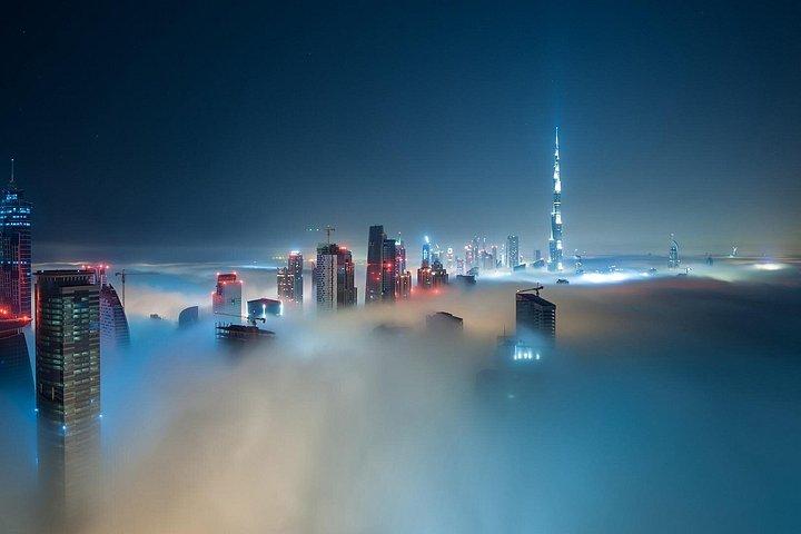 Visite nocturne privée de Dubaï avec vue imprenable sur Dubaï.