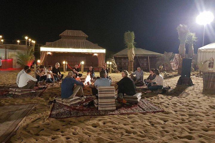 Safari de nuit avec séjour dans le désert, aventures, divertissement, dîner barbecue