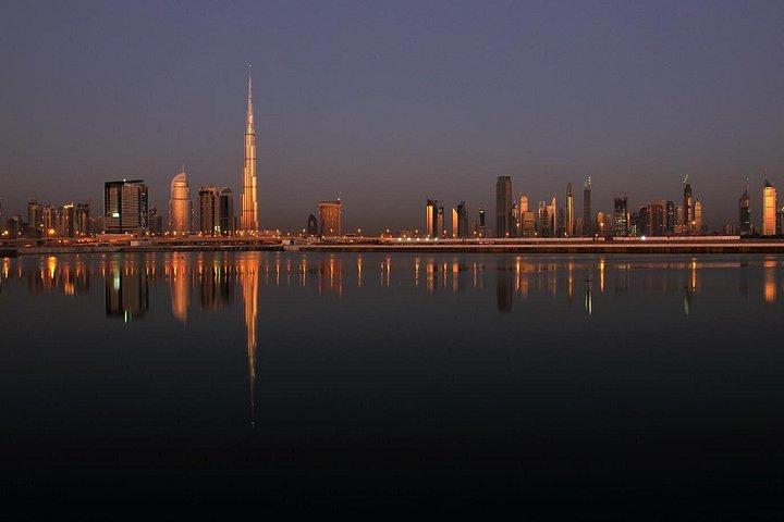 Incroyable visite de la ville de Dubaï de nuit avec des billets pour Burj Khalifa