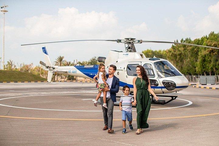 Tour en hélicoptère de 12 minutes de Dubaï avec transfert privé aller-retour
