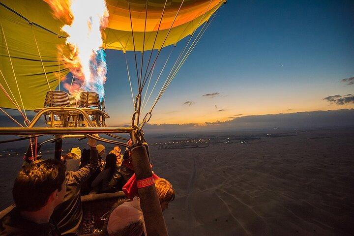 Visite guidée en montgolfière de Dubaï