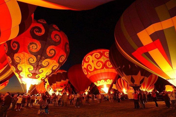 Visite en montgolfière