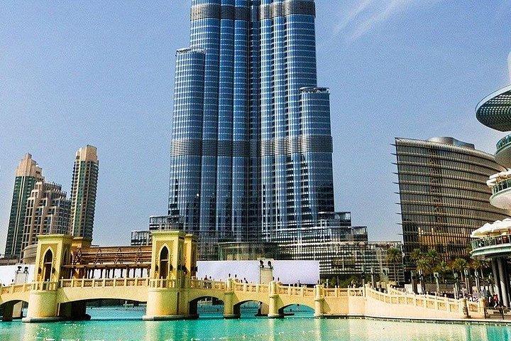 Burj Khalifa de Dubaï avec billet d'accès au 124e étage et dîner