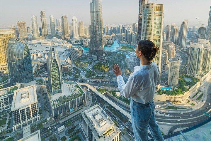 Visite de Dubaï avec vue sur le ciel