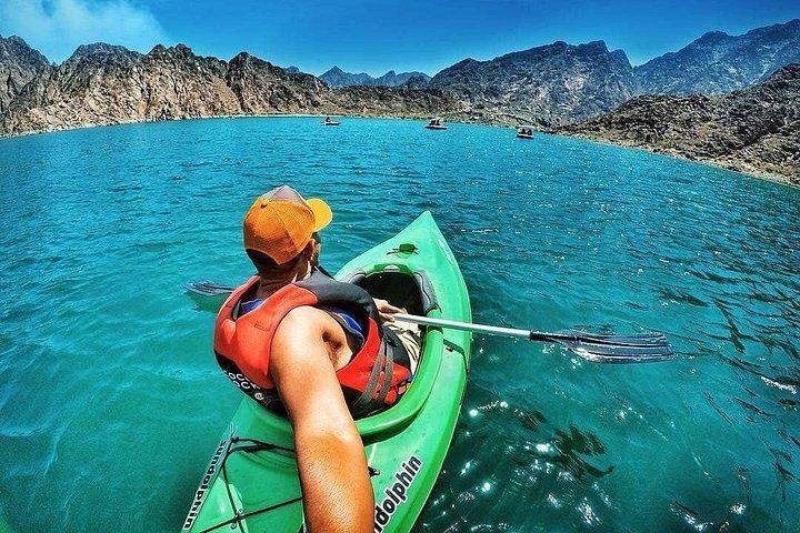 Bateaux à pédales à Hatta