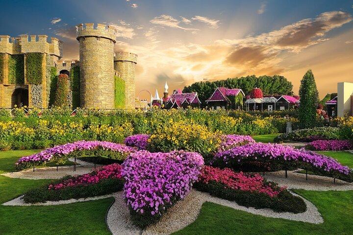 Visite privée du Dubai Miracle Garden et du Butter Fly Garden
