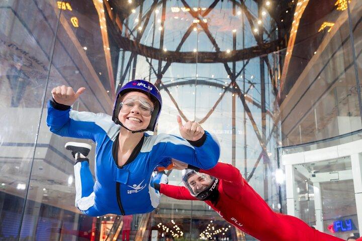 Parachutisme intérieur Ifly Dubai avec transfert