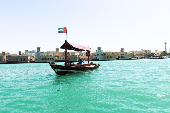 Visite historique privée de Dubaï et balade en Abra