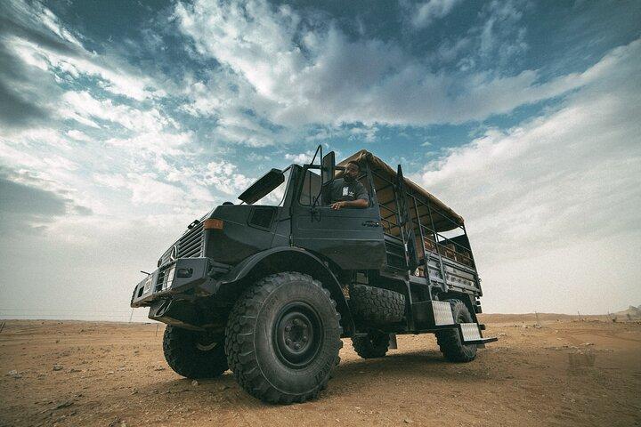 Safari privé dans le désert de Mleiha ArchaeoMOG en 4x4 avec visite du musée