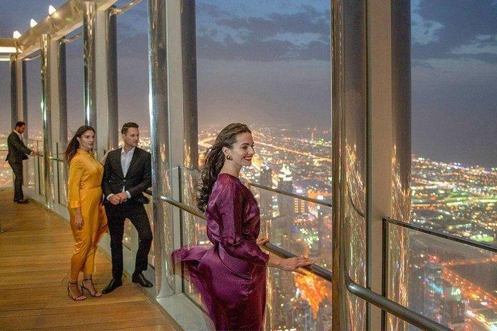 Burj Khalifa The Lounge - Niveaux 154, 153, 152 avec transferts