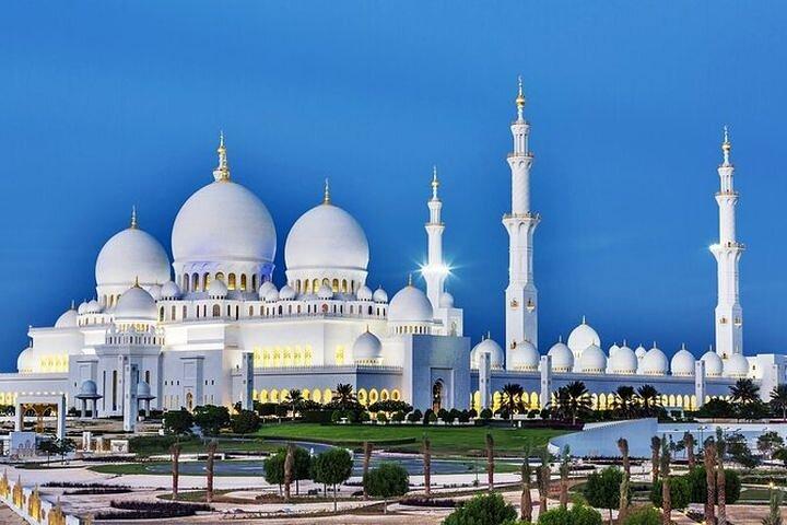 De Dubaï: visite de la ville d'Abu Dhabi avec prise en charge et retour à l'hôtel