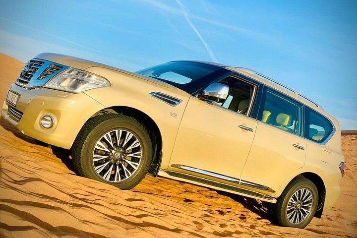 VIP Desert Safari avec Dune Bashing Sandboarding Quad et dîner barbecue