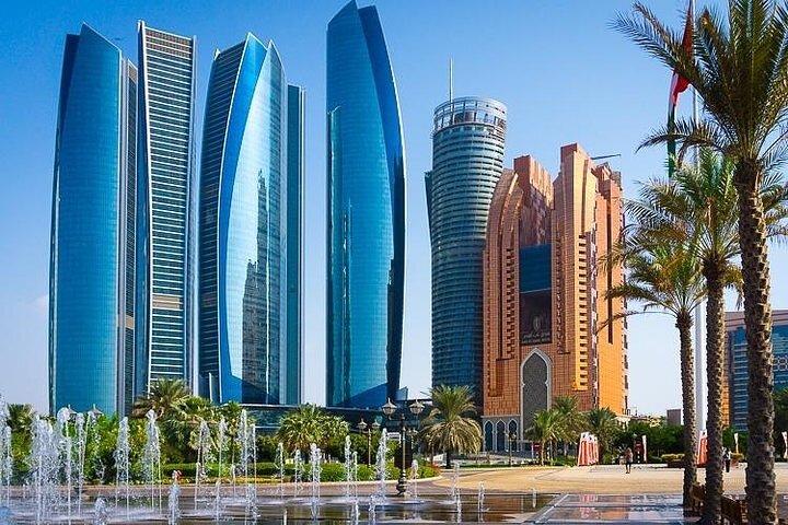 Visite de la ville moderne d'Abou Dhabi